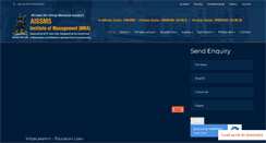 Desktop Screenshot of aissmsiom.org